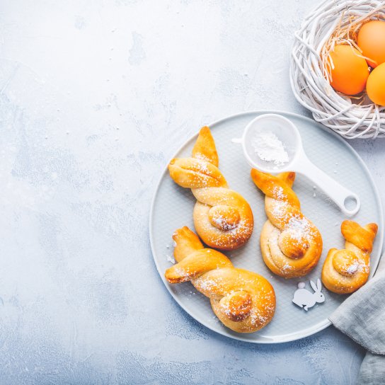 Дитячі булочки «Зайчики-стрибайчики»: готуємося до великоднього квесту