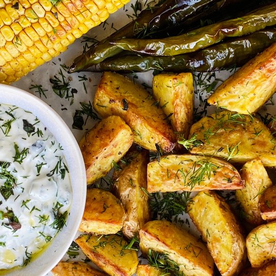 Картопляна запіканка з олією