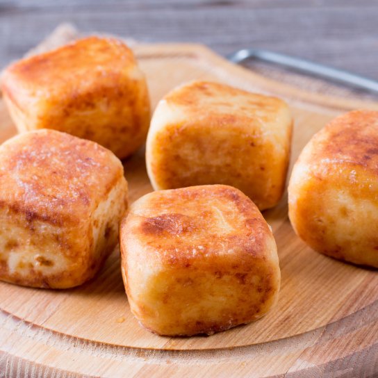 Жареные молочные кубики рецепт