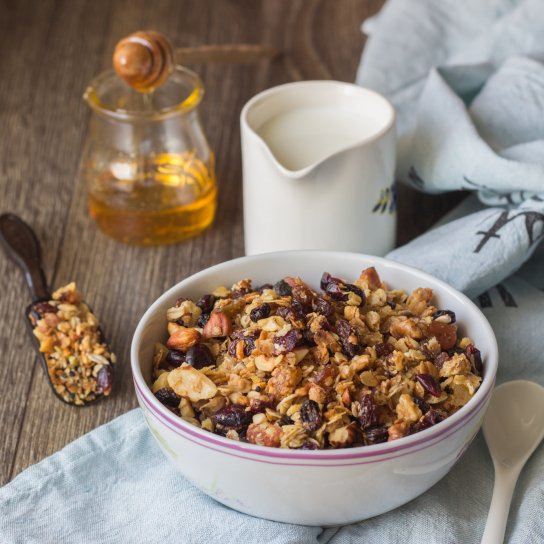 Запечена вівсянка з фініками