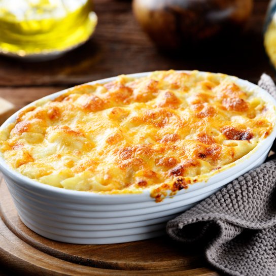 Гратен з минтая