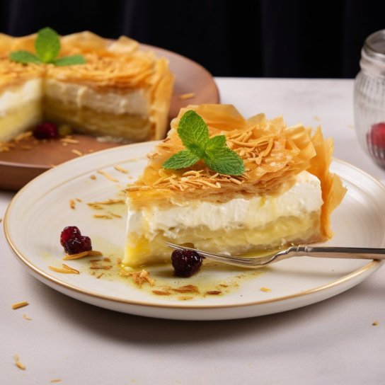 пахлава-чизкейк