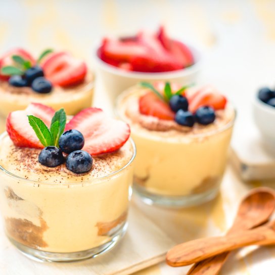 Тирамісу з білим шоколадом рецепт