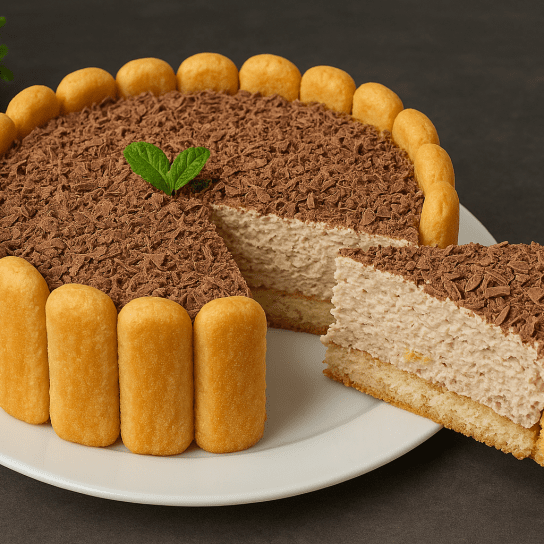 торт з нутели та маскарпоне