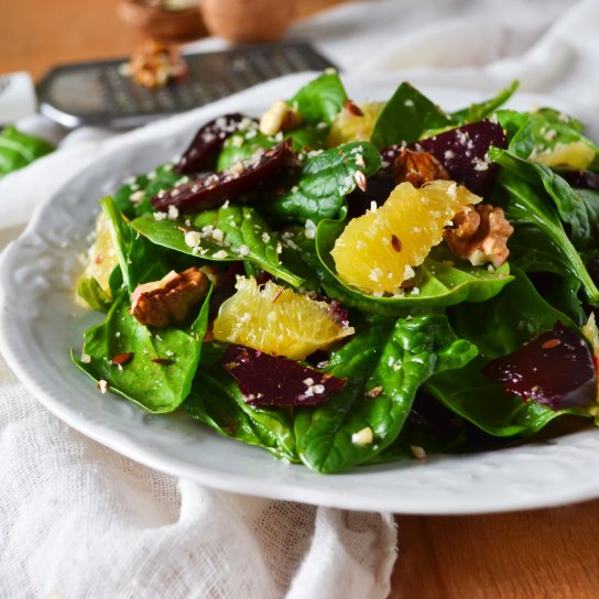 Салат з буряком і апельсином