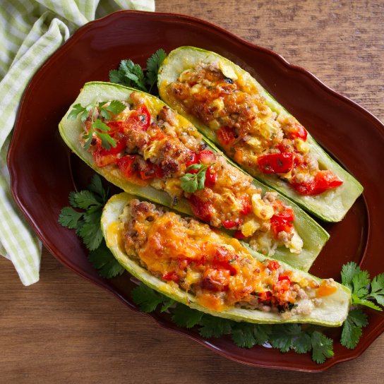 Фаршировані кабачки з яловичиною