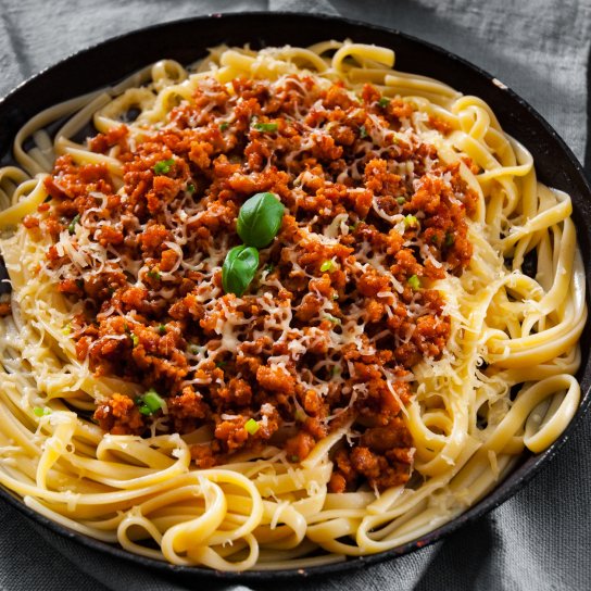 Паста з рубленим м’ясом