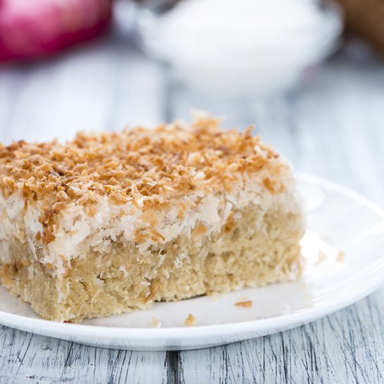 Пиріг кухен з кокосом