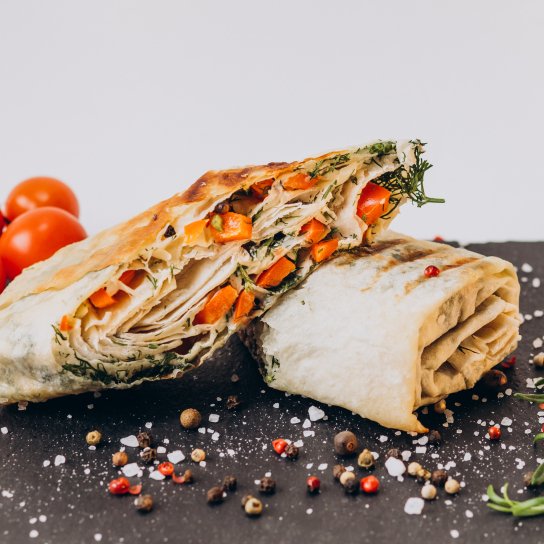 Шаурма с бужениной по-домашнему