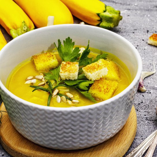 Крем-суп з кабачків від Лізи Глінської
