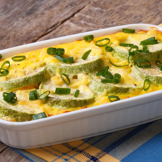 Запіканка з кабачками і сиром