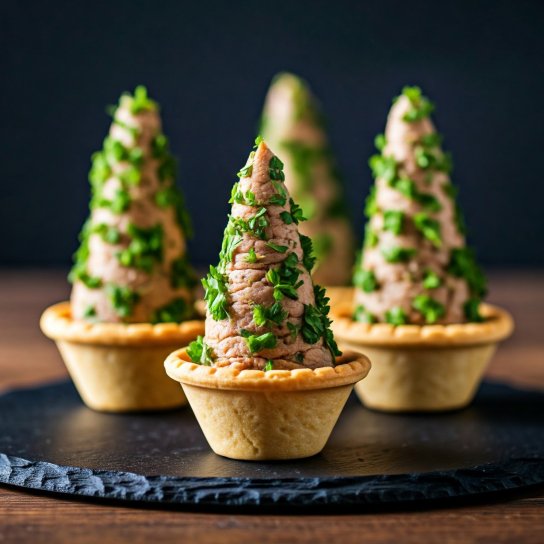 Ялинки з паштету