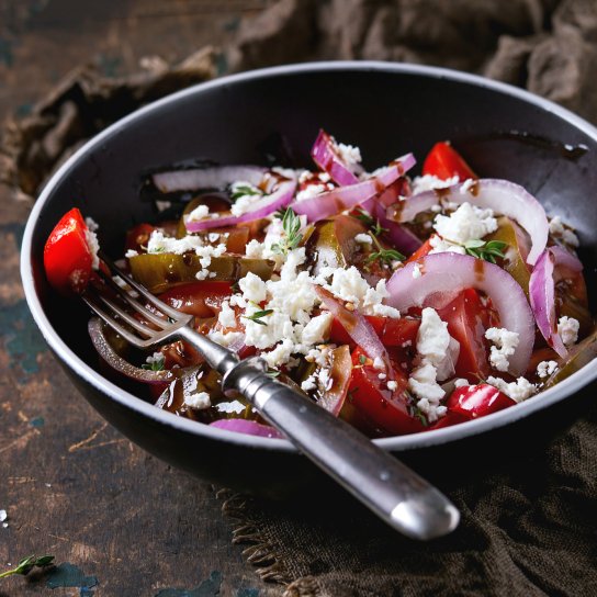 Овочевий салат з фетою