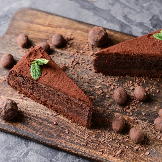 Шоколадний трюфель без борошна