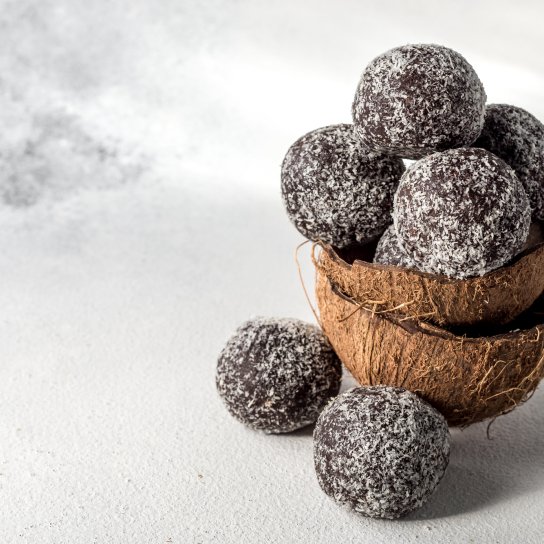 Шоколадно-кокосові кульки