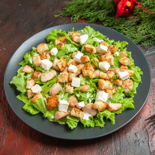 Швидкі новорічні салати