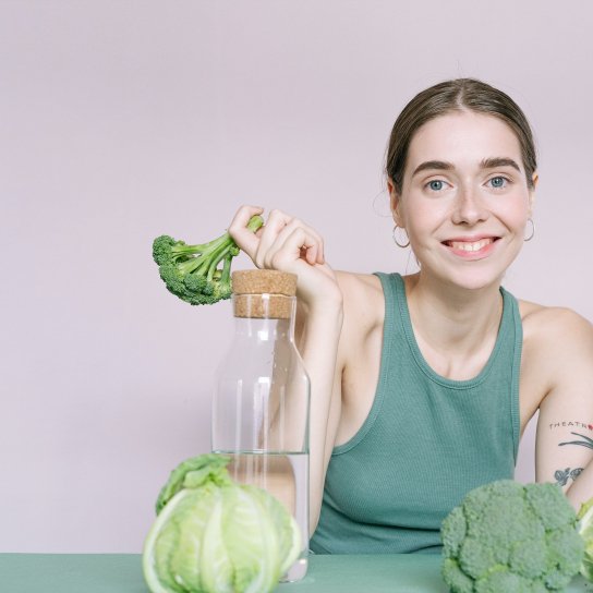 Девушка на диете