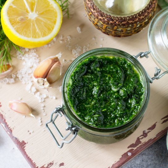 Кропова паста на зиму