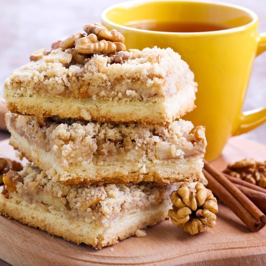 Тертий яблучний пиріг