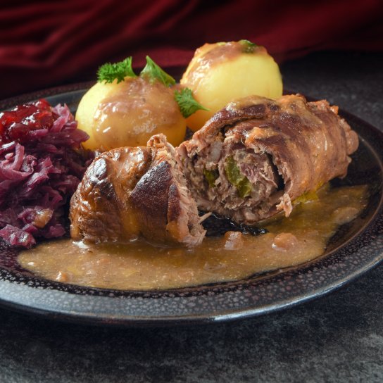 Мʼясні рулетики