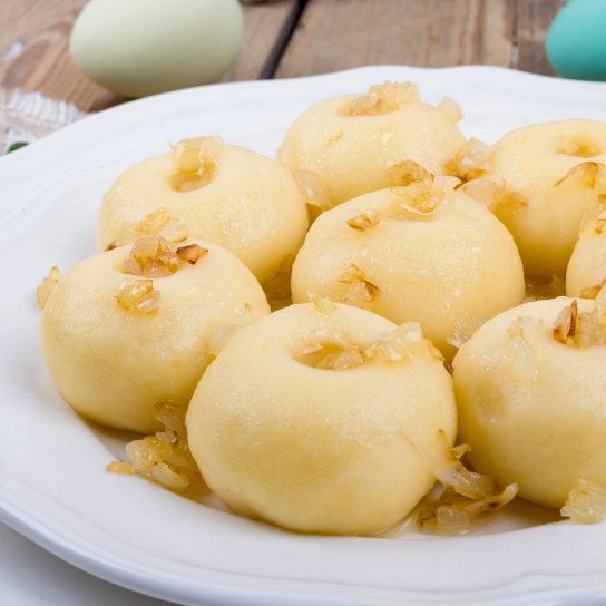 Лемківські дзятки з картоплі