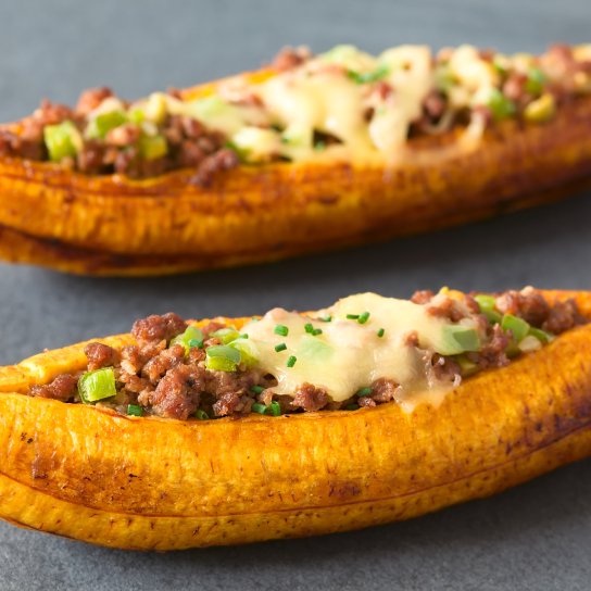 Салат в банане – рецепт