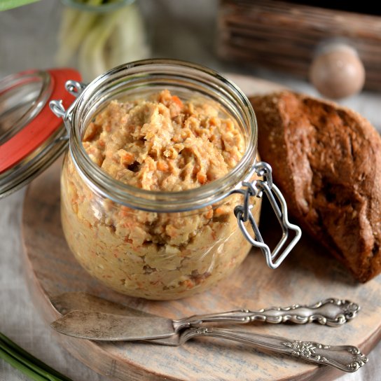 Форшмак з плавленим сиром і морквою рецепт