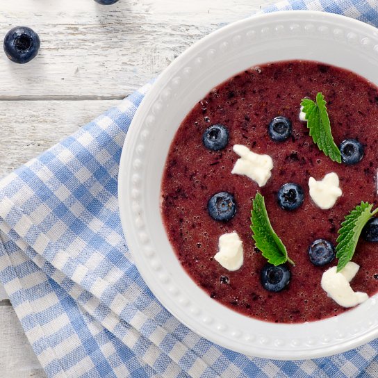 чорничний суп