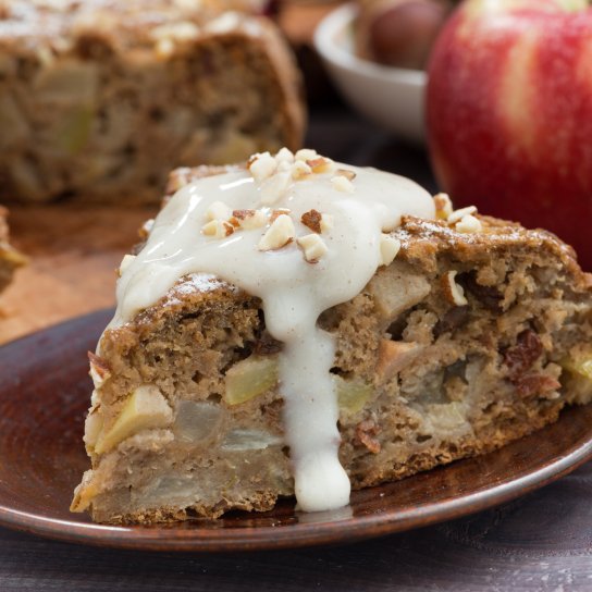 Коричний яблучний пиріг