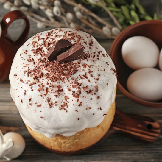 Паска з шоколадом і апельсином