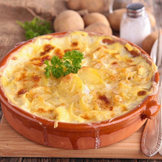 Картопля по-французьки із сиром