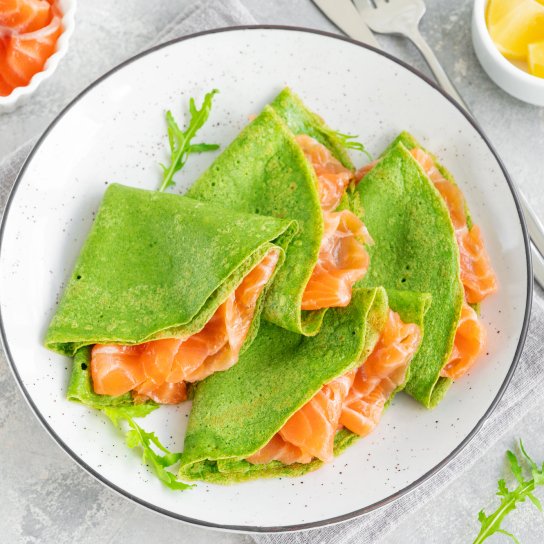 Зелені млинці