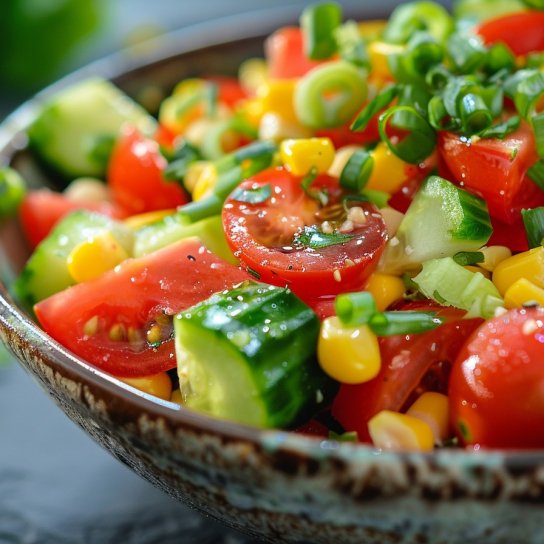 Весняний енергетичний салат «Арахісова фантазія»