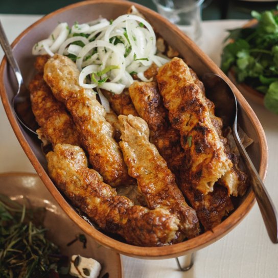 Шашлык из белой рыбы