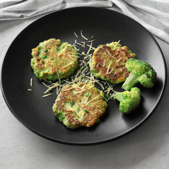 Рисові оладки з броколі