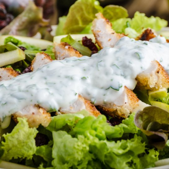 Салат із куркою