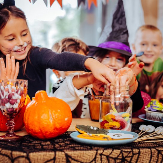 дитяча вечірка на Гелловін