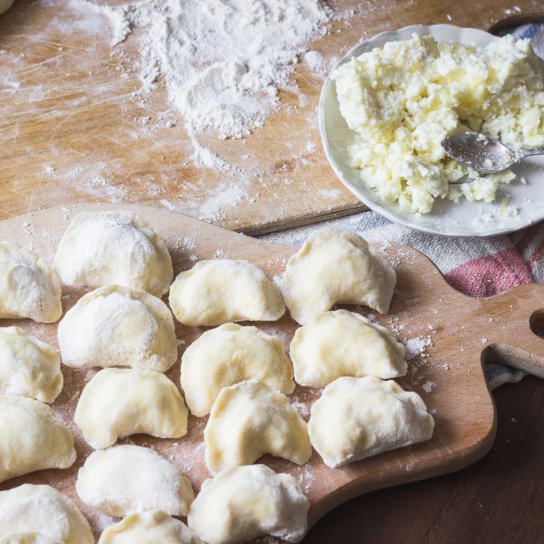Вареники с кисломолочным сыром