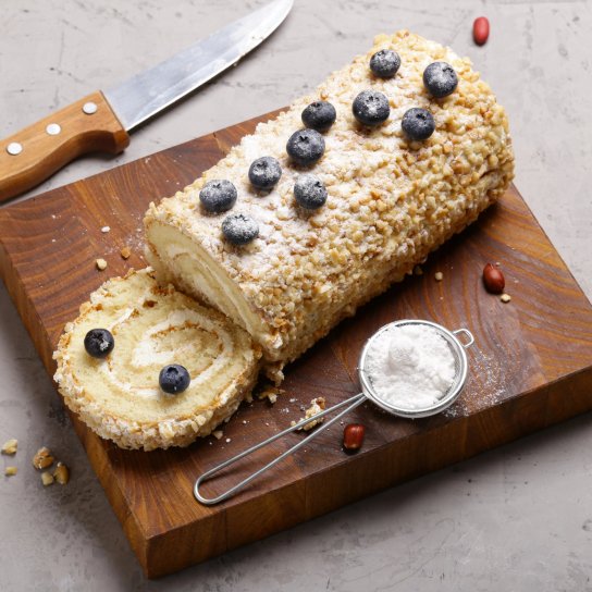 Рулет з арахісом