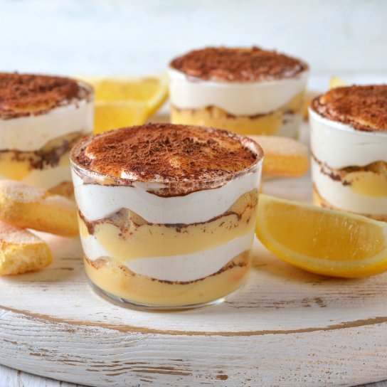 Лимоний тирамісу