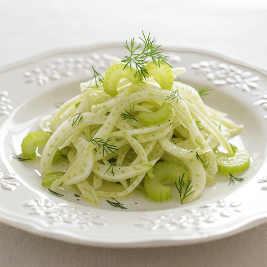 Салат з фенхелю і селери