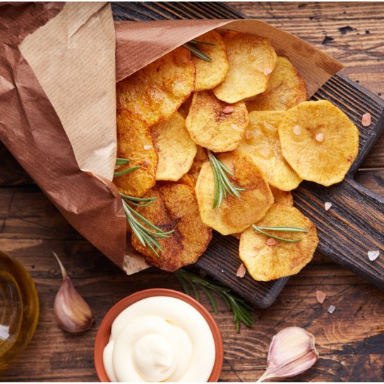 Домашні картопляні чипси