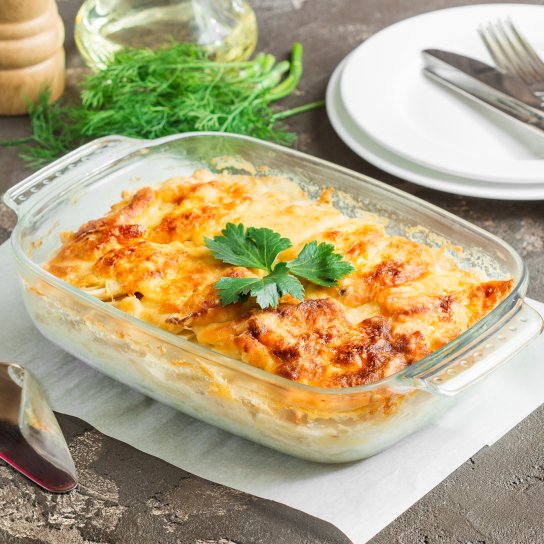 Гратен з картоплі