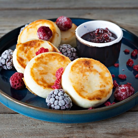 сирники з вівсяними пластівцями