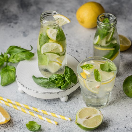 Цитрусовий лимонад з базиліком