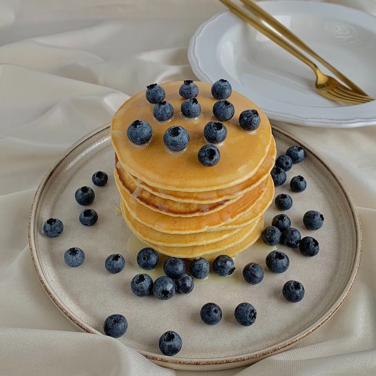 Млинці з ягодами