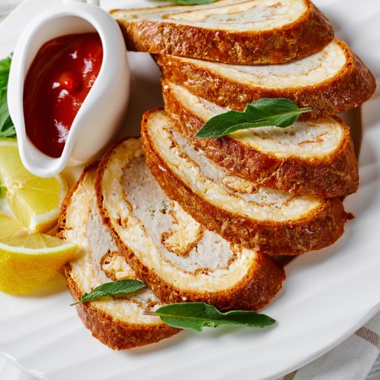 Картопляний рулет з тунцем рецепт