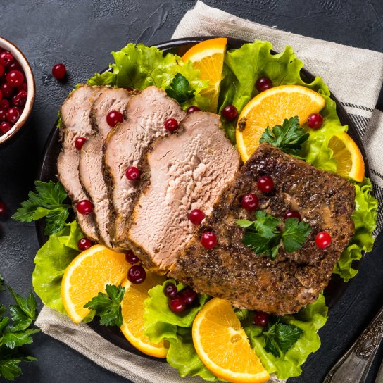 Корейка з апельсинами