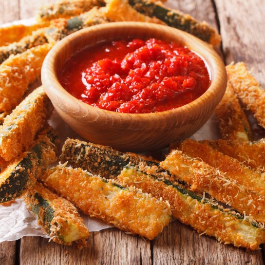 Цуккини в панировке