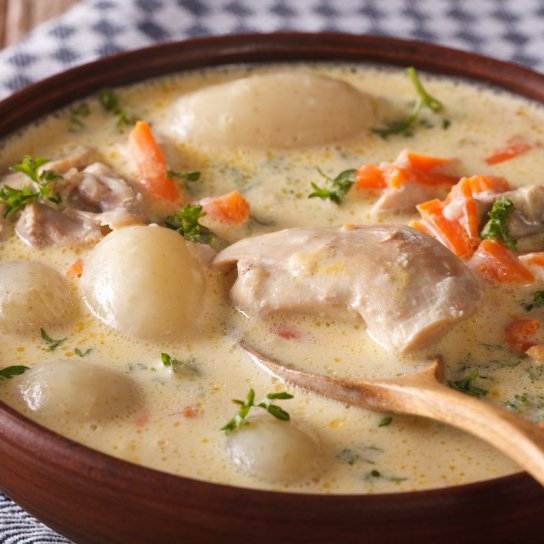 курячий бельгийський суп